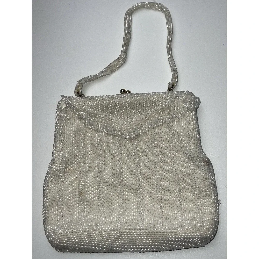 Unbranded White Fringe Beaded 7
